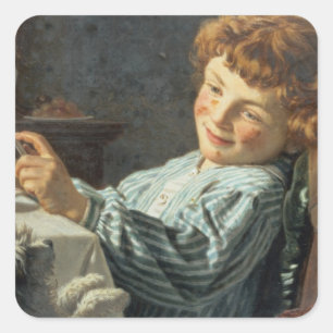 Sing for your Supper Square Sticker