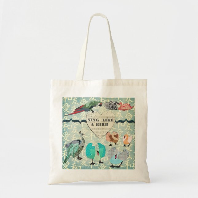 Sing Like A Bird Bag (Front)