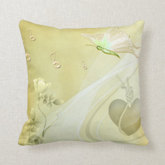 Sing me a Butterfly 5 Throw Pillow