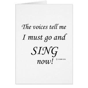 Sing The Voices Say