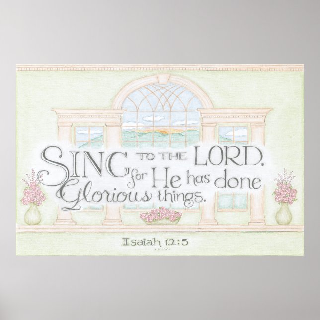 Sing to the Lord Poster (Front)