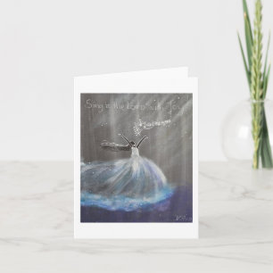 Sing To The Lord With Joy Note Card