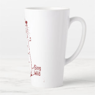 Sing Wild Latte Mug