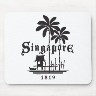 Singapore/1819 Mouse Pad