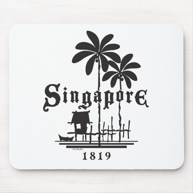 Singapore/1819 Mouse Pad (Front)