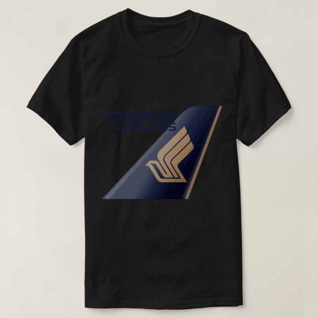 Singapore Airlines Logo Classic T-Shirt Essential  (Design Front)