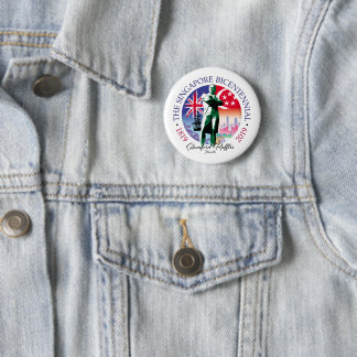 Singapore Bicentennial Collection v2- 2 Inch Round Button