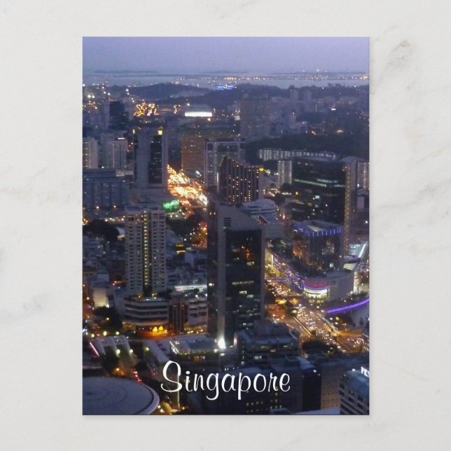 singapore bldgs postcard (Front)