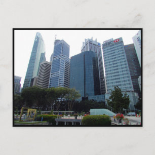 singapore cbd postcard