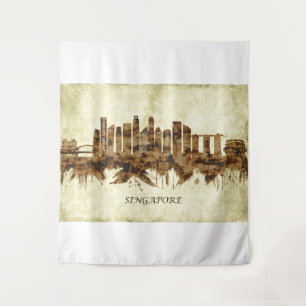Singapore Cityscape Tapestry
