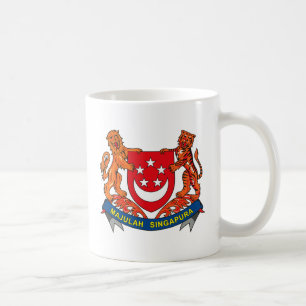 Singapore Coat of Arms Mug