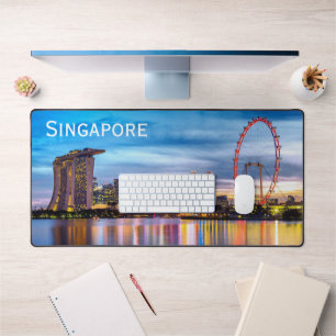Singapore desk mat