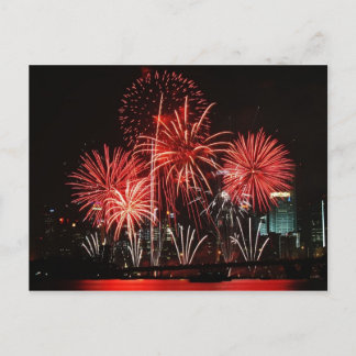 Singapore Fireworks Festival 1 Postcard