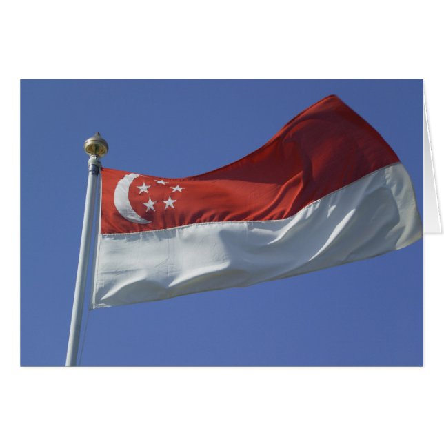 Singapore Flag (Front Horizontal)
