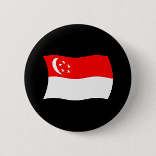 Singapore Flag Button