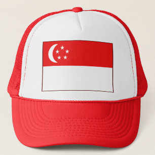 Singapore Flag Hat