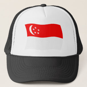 Singapore Flag Hat