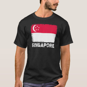 Singapore Flag  Support Singaporean People Women M T-Shirt