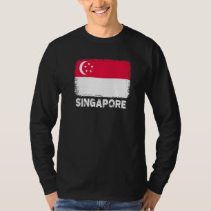 Singapore Flag Support Singaporean People Women M T-Shirt