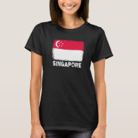 Singapore Flag Support Singaporean People Women M