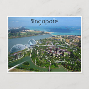 singapore gardens postcard