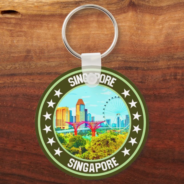 Singapore                                          keychain (Front)