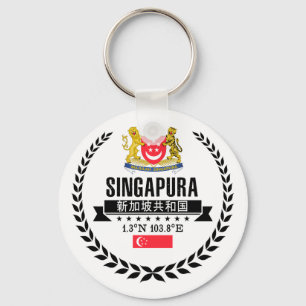 Singapore Keychain