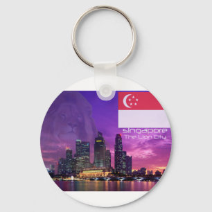 Singapore Keychain