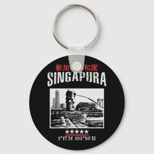 Singapore Keychain