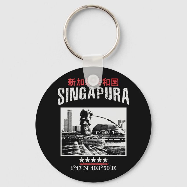 Singapore Keychain (Front)