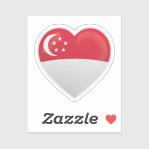 Singapore Love Flag