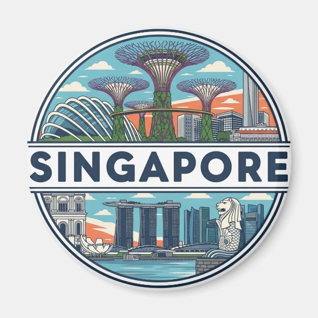 Singapore Magnet (Front)