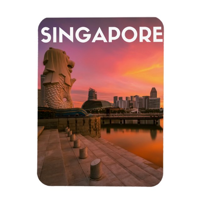 Singapore Magnet (Vertical)