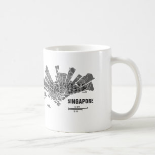 Singapore Map Mug