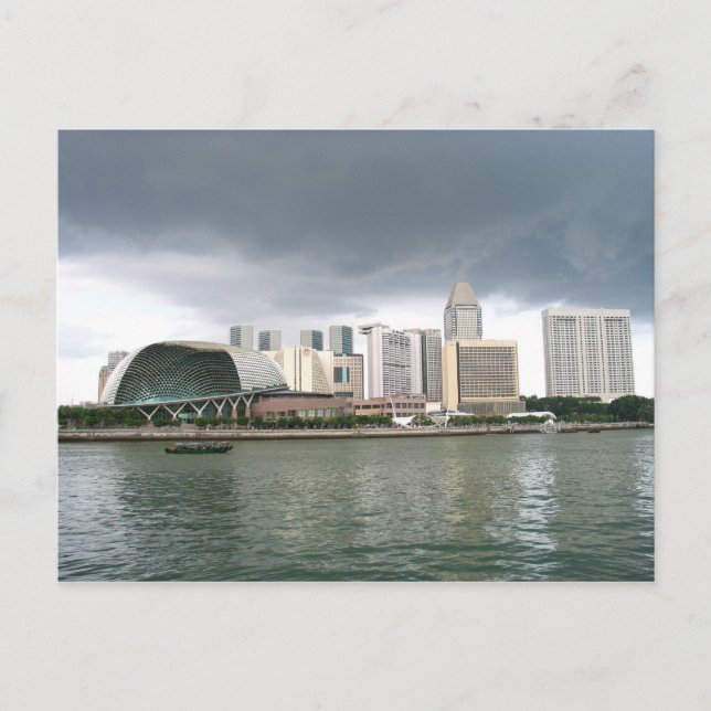 Singapore Marina Bay Postcard (Front)
