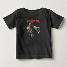 Singapore Merlion The Lion City Black Baby Tee