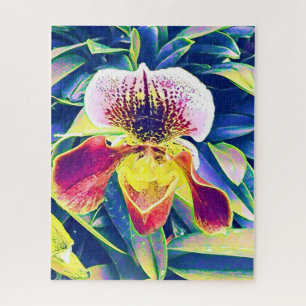 Singapore Orchid travel South East Asia Jigsaw Puzzle