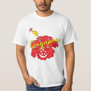 Singapore Patriots Hibiscus T-Shirt