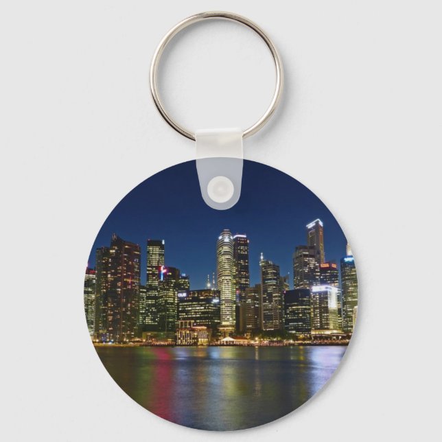 singapore-river-255 keychain (Front)