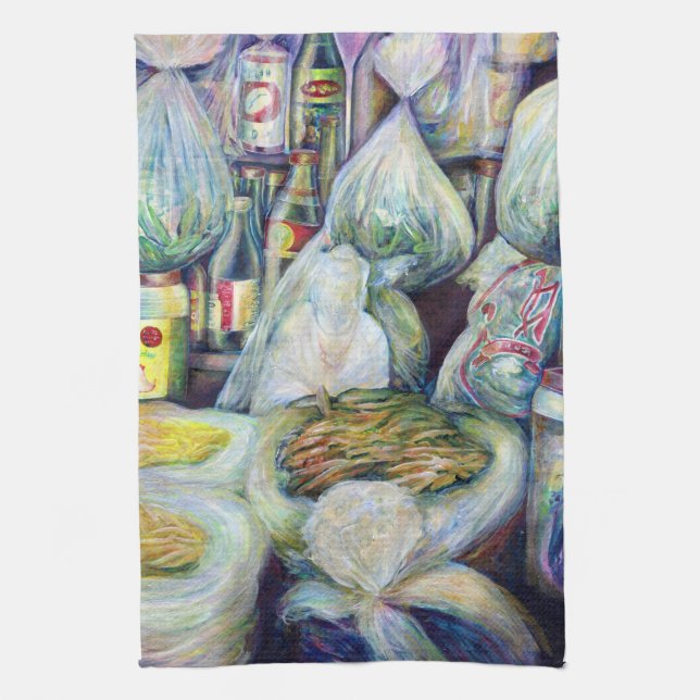 Singapore’s Sun Dried Flavours Kitchen Towel (Vertical)
