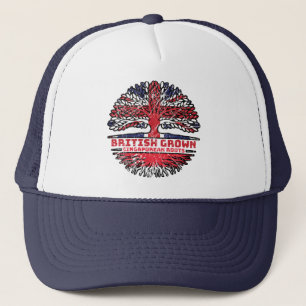 Singapore Singaporean Uk United Kingdom British Trucker Hat