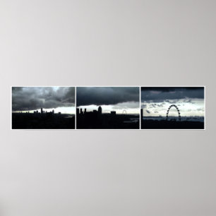 Singapore Skyline No2 Poster
