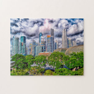Singapore Skyscrapers . Jigsaw Puzzle