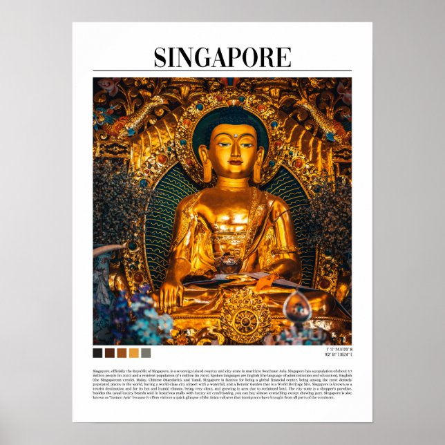 Singapore - Southeast Asia Poster (Front)