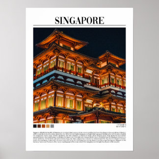 Singapore - Southeast Asia Poster