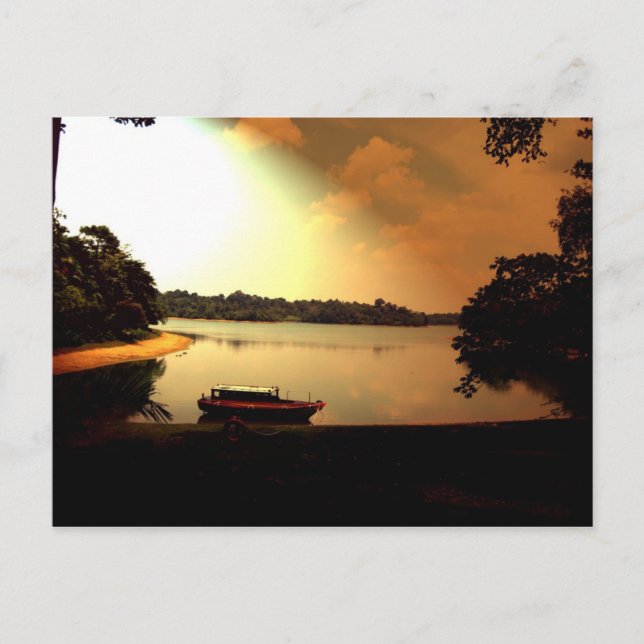 Singapore Sunset Postcard (Front)