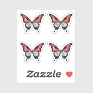 Singapore Swallowtail Butterfly Flag