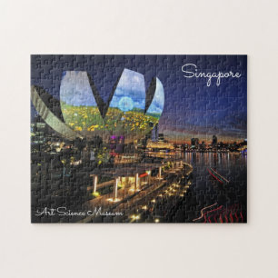 Singapore Travel Jigsaw Puzzle: Art Science Museum Puzzle