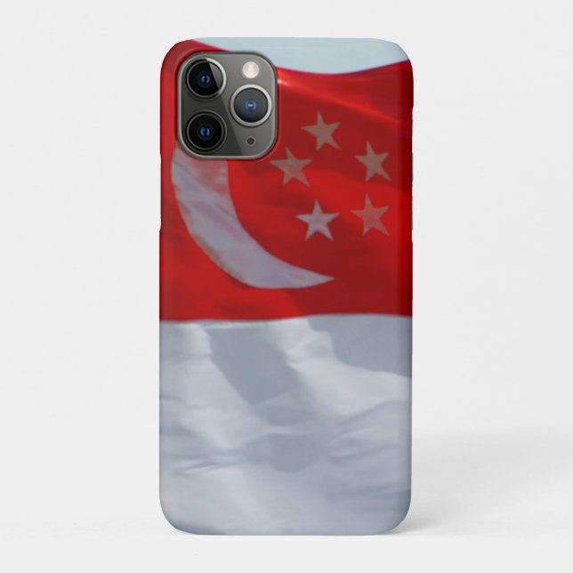 singaporean flag Case-Mate iPhone case (Back)