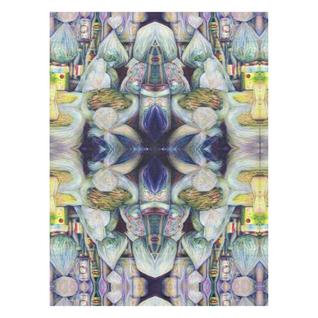 Singapore's Sundried Flavors Tablecloth (Front)